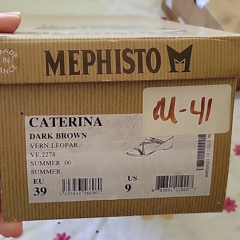 Mephisto Caterina Leopard Sandal - Picture 6 of 6